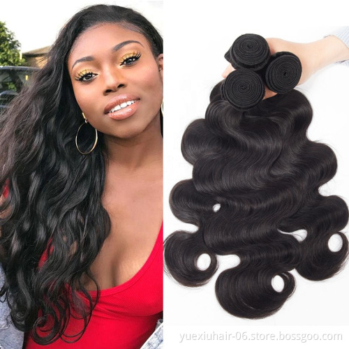 yuexiu  Wholesale Hair Vendors Virgin Hair Bundles In Bulk, Mink Brazilian Human Hair Bundles, Brazilian Hair Bundles Human Hair